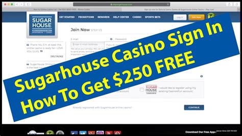 sugarhouse casino login